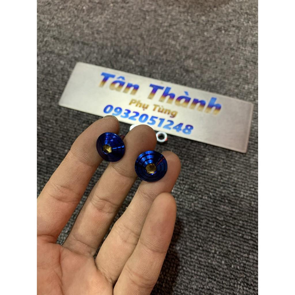 Ốc gắn bảng tên đủ màu 6x15 kèm 2 con tán