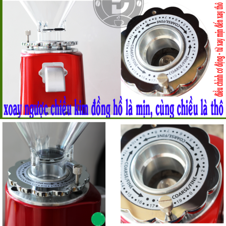 Máy xay cà phê chuyên dụng L-Beans SD-919L - Công suất 200W - Dung tích phễu: 1.5 lít - Hàng Chính Hãng