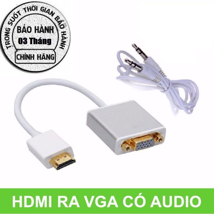 Cáp Chuyển HDMI ra Vga Có audio