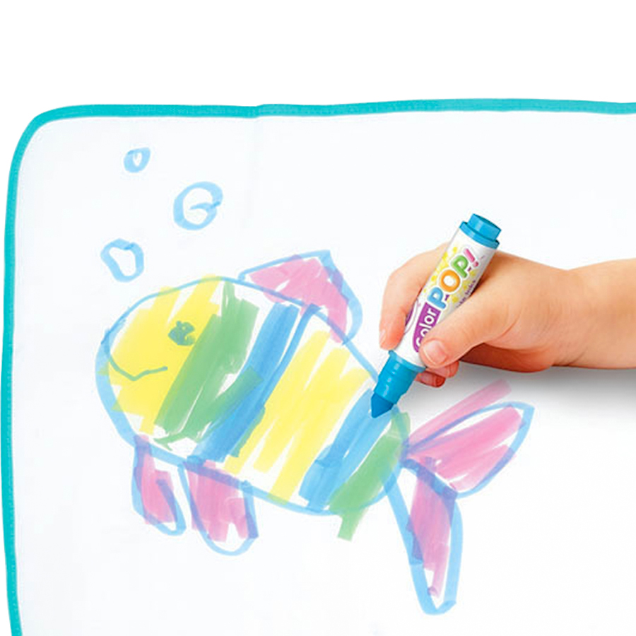 Bộ thảm tập tô màu cho bé - có thể xóa được Crayola Color &amp; Erase Mat