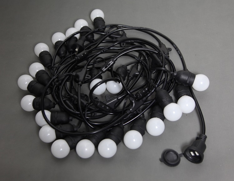 Combo 100 bóng đèn led búp chanh 1w trang trí trong nhà ngoài trời