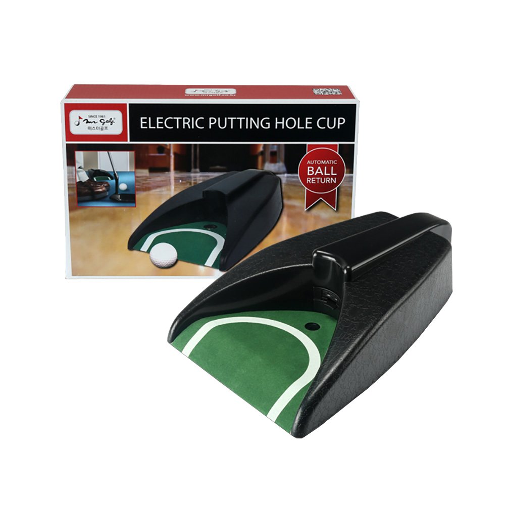 MÁY TRẢ BÓNG GOLF GẮN THẢM TẬP PUTT - PGM DB006