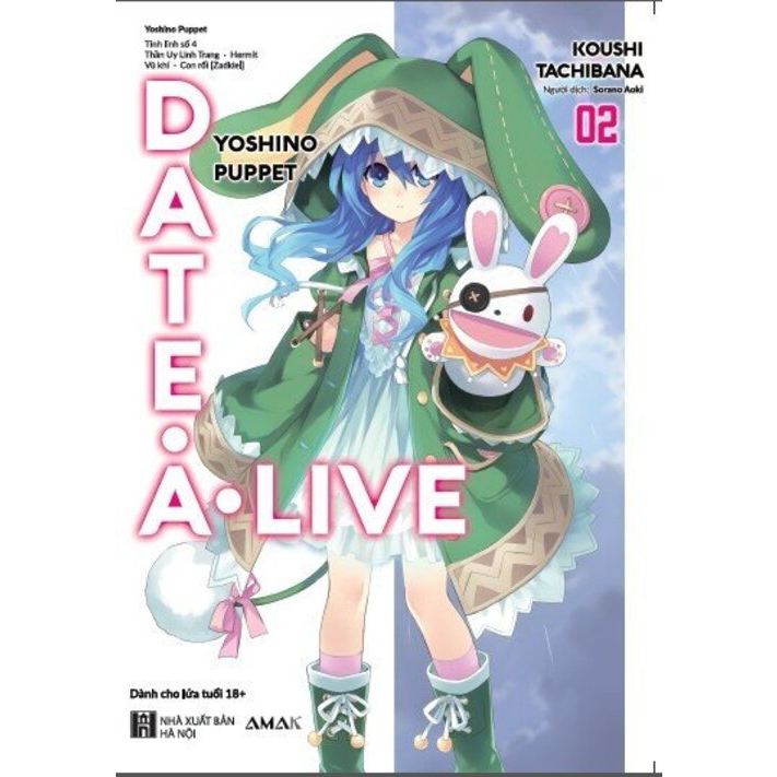 Light Novel Date A Live - Tập 2 - Tái bản 2023 - AMAK