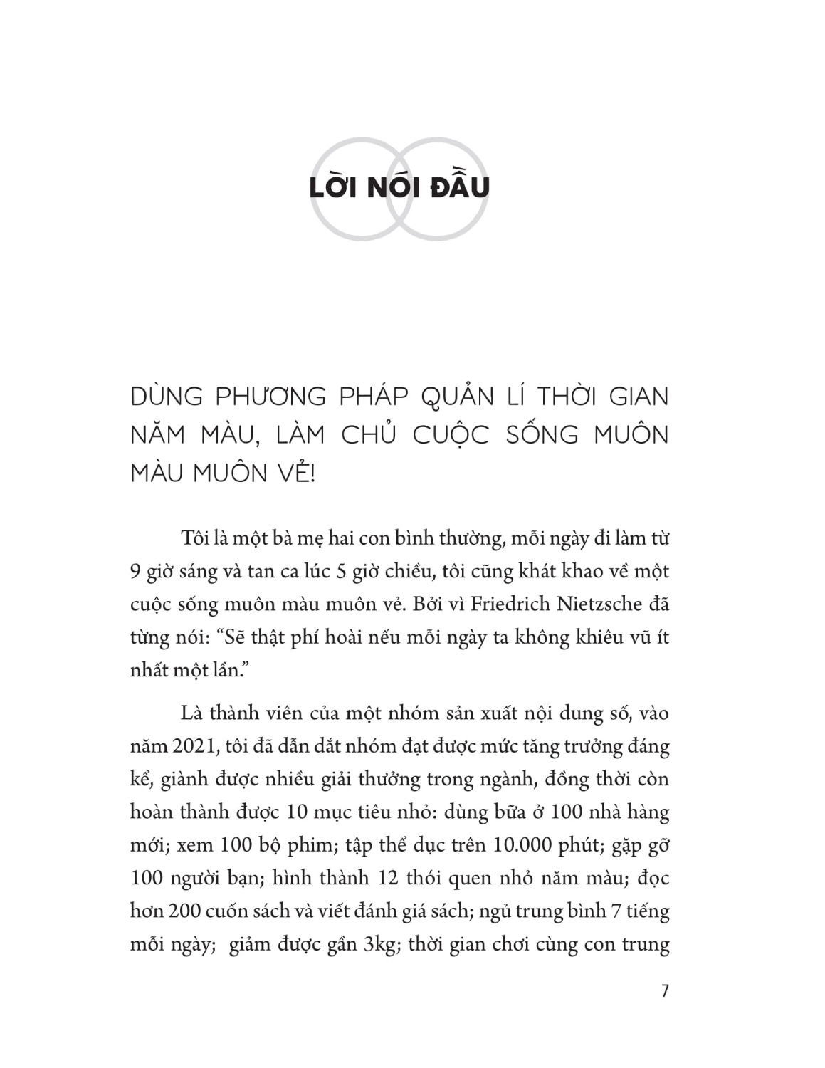 Quản Lí Thời Gian Theo Năm Màu - ML