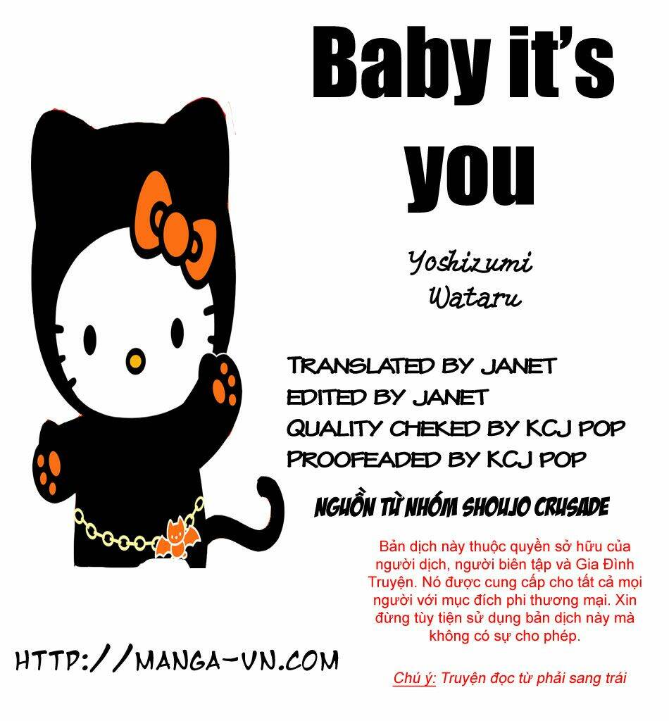 baby it’s you chapter 1 1