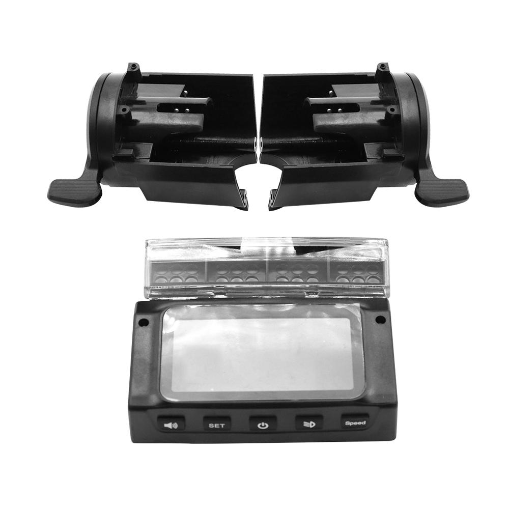 36V 350W Electric Scooter Brushless Motor Controller LCD Digital Display Panel Front Headlight Kit with Protective Cover Compatible with 8-inch KUGOO S1 S2 S3 Electric Scooter