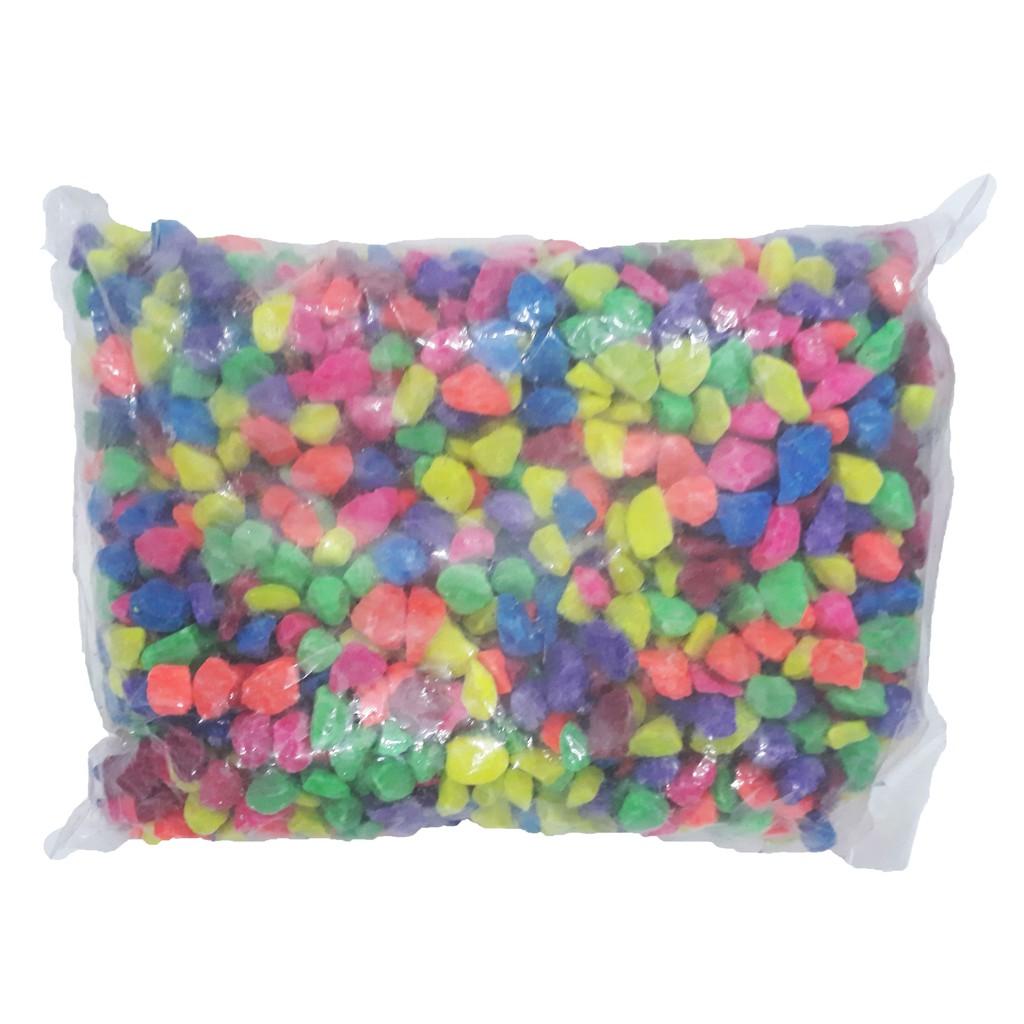550g Sỏi Màu Viên Nhỏ Trang Trí Hồ Cá - Phụ Kiện Bể Cá, Trang Trí Tiểu Cảnh