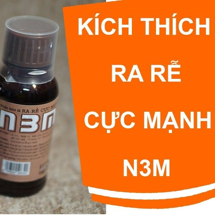 Phân bón kích rễ N3M PRO dạng nước 100ml- giúp giâm, chiết kích thích ra rễ mạnh mẽ hơn, đậm đặc hơn