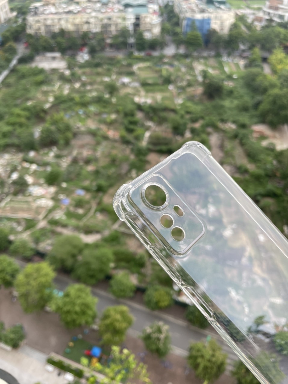 Ốp lưng dẻo cho Xiaomi Redmi Note 12S 4G chống sốc 4 góc trong suốt , bảo vệ Camera
