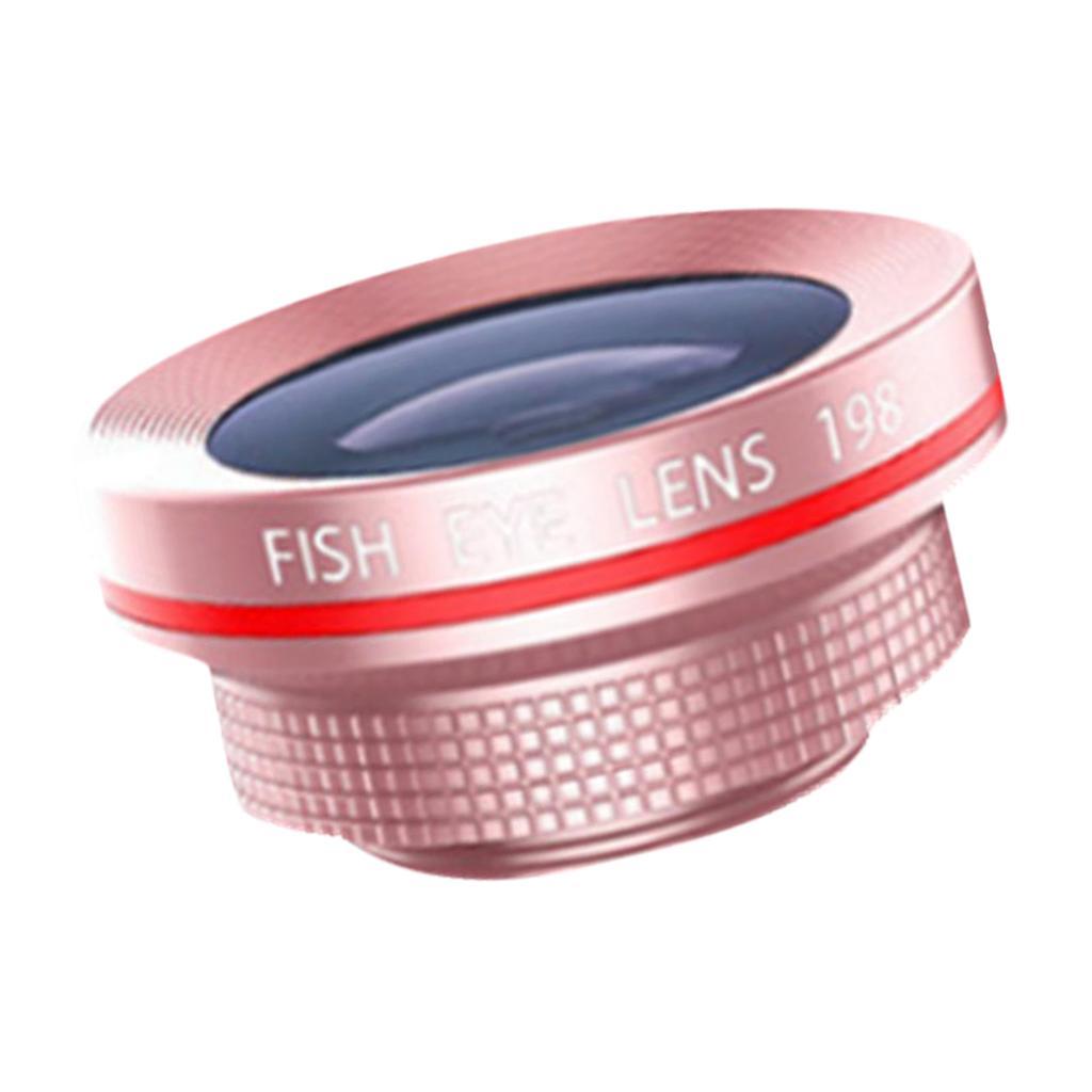Super 198 ° Fisheye Lens Wide Angle Lens Cell Phone Camera Lens For Smartphones \u0026 Tablet And Other