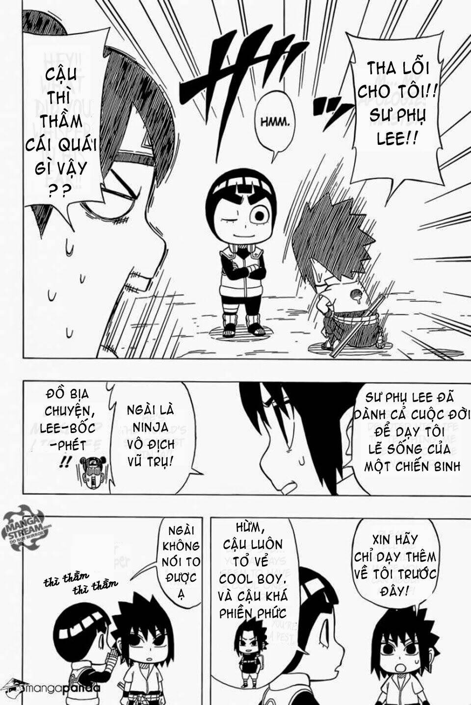 cửu vĩ hồ ly ngoại truyện rock lee chapter 33 7