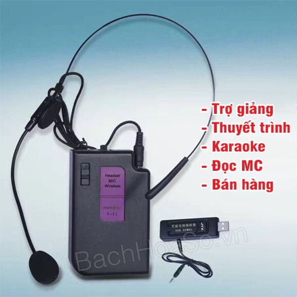 MIC TRỢ GIẢNG KHÔNG DÂY ZANSONG V11 TU ( Hàng Chính Hãng)