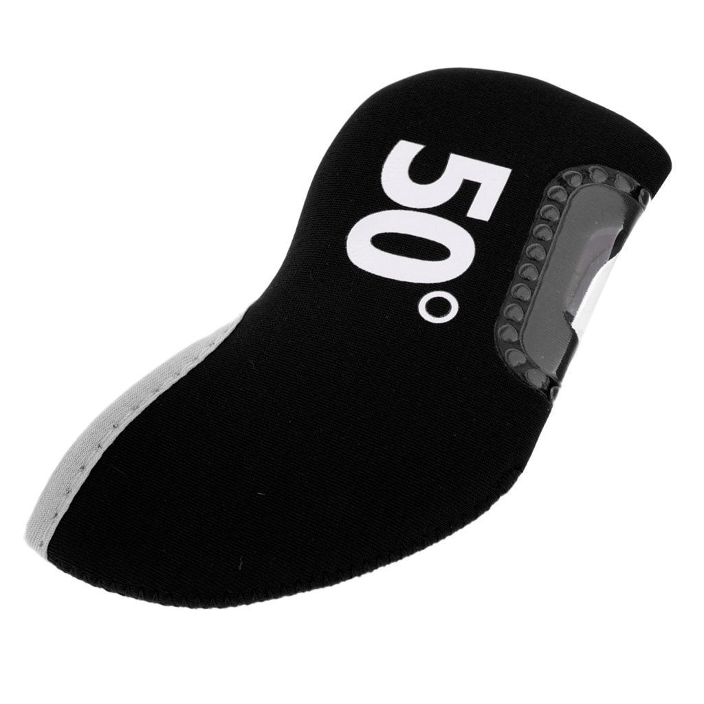 2-6pack Golf Club Iron Putter Headcover Head Cover Protector 50 Degree Black