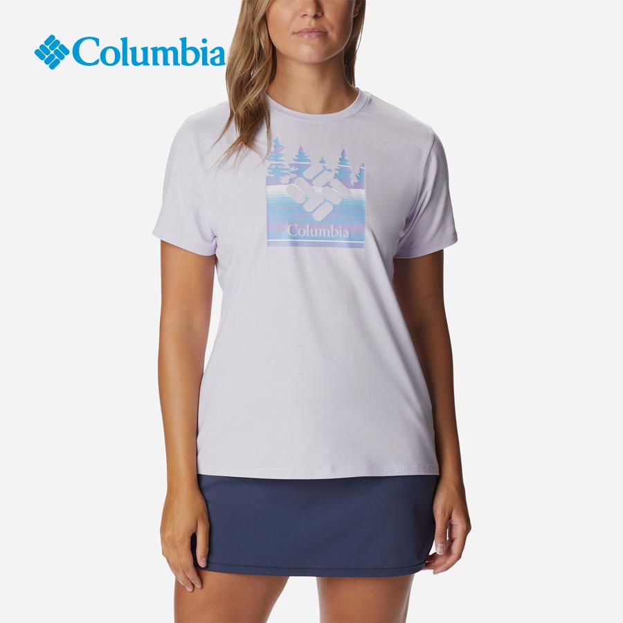 Áo thun ngắn tay thể thao nữ Columbia Sun Trek Graphic - 1931752568