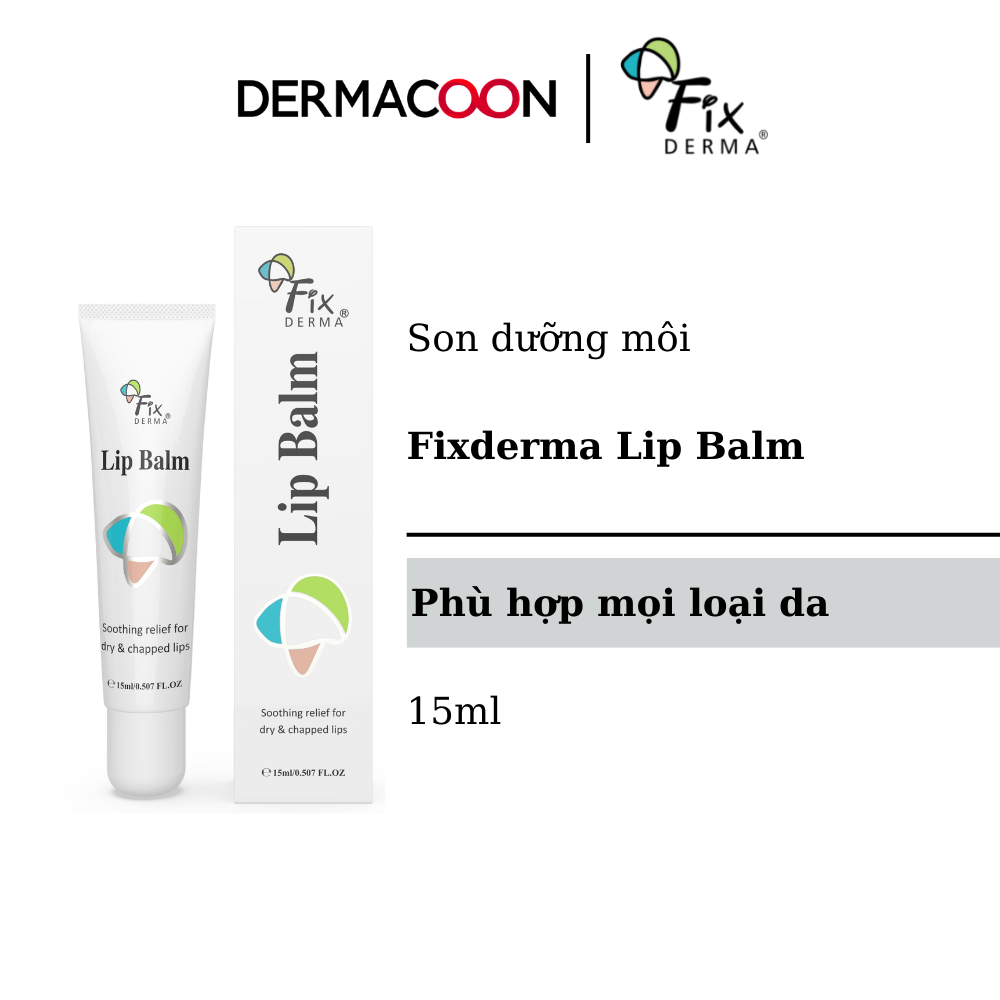 Son Dưỡng Môi Fixderma Lip Balm 15 ml