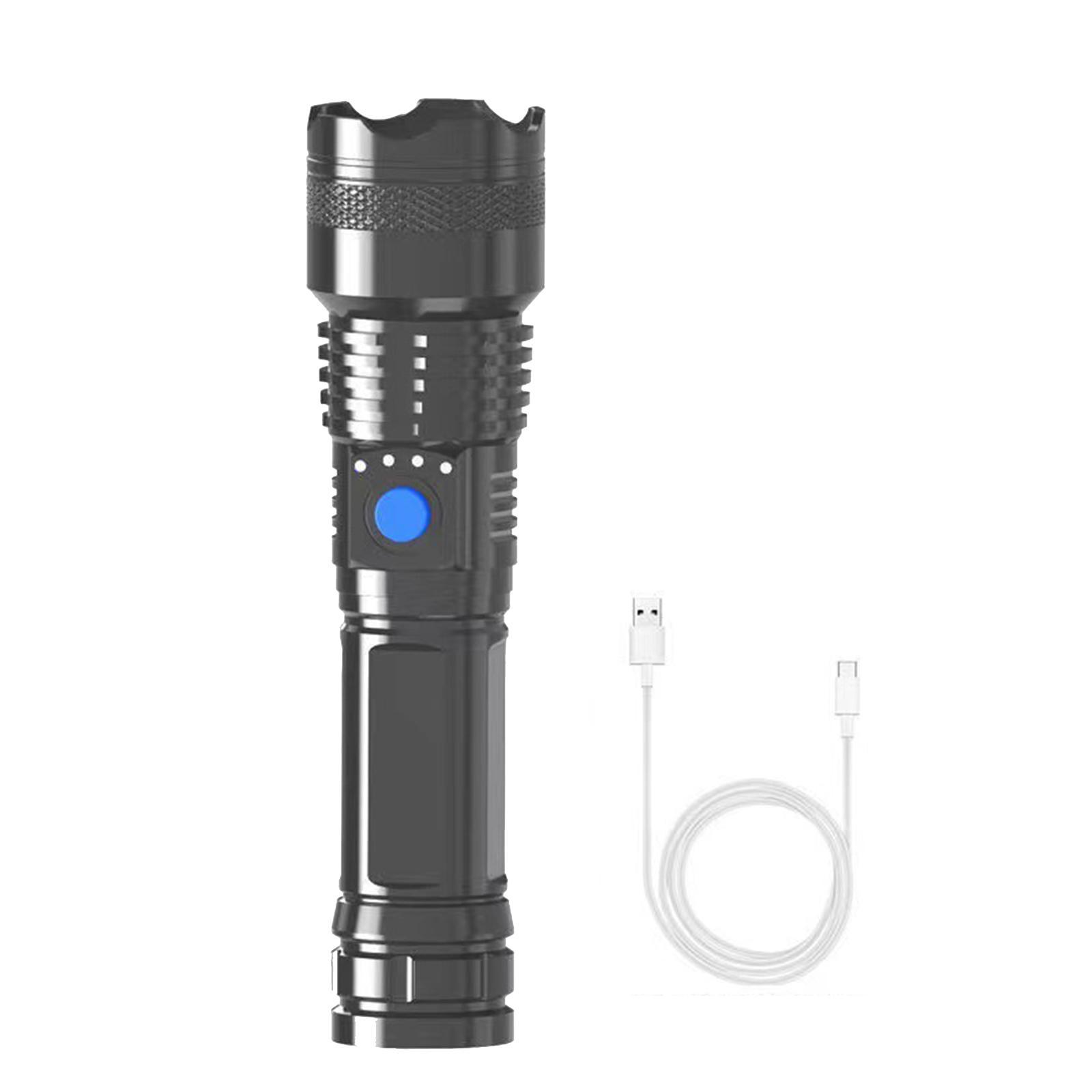 Handheld Flashlight Water Resistant Outdoor Torch for Travel Fishing Camping