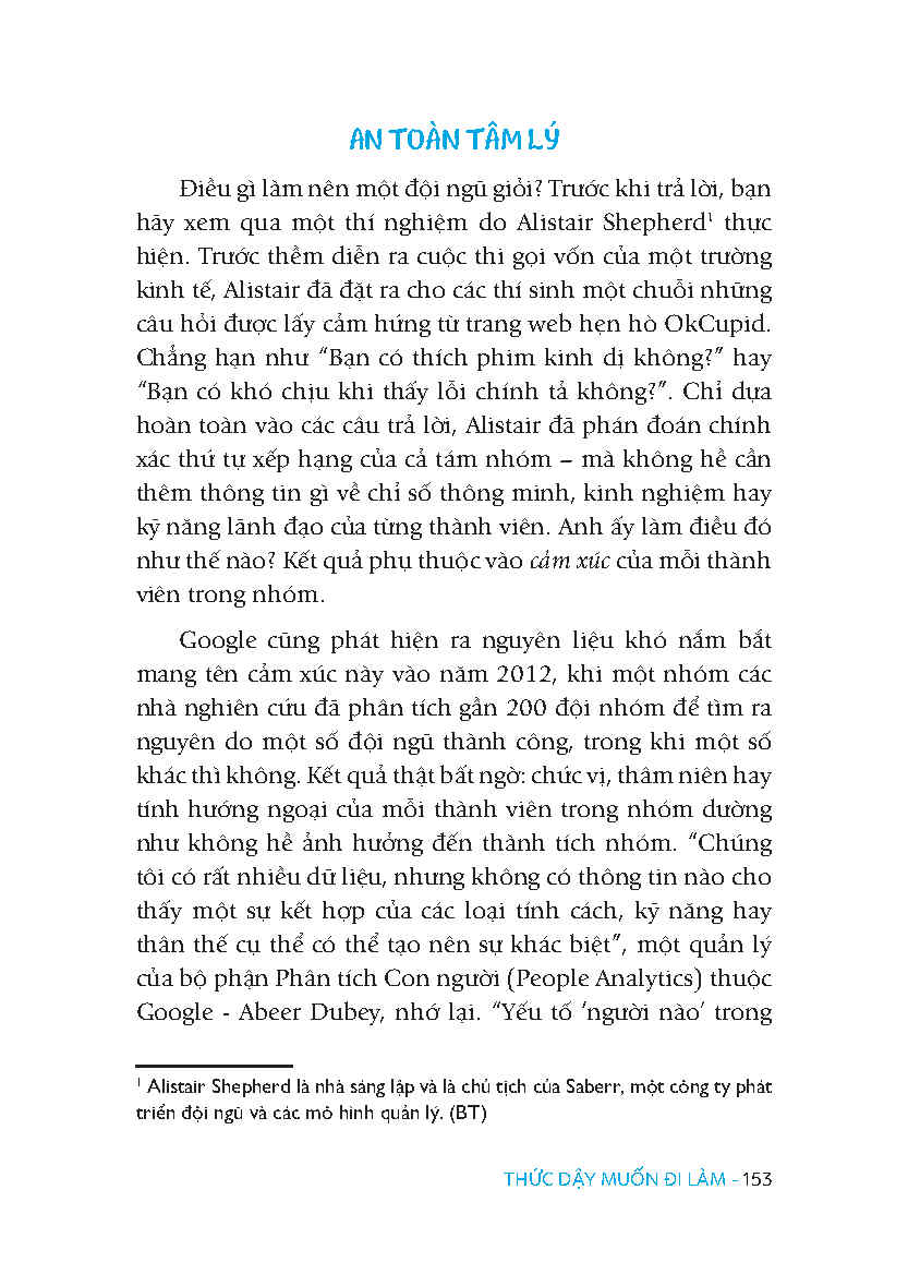 Thức Dậy Muốn Đi Làm - Giải Mã Cảm Xúc Để Đi Làm Như Đi Chơi_FN