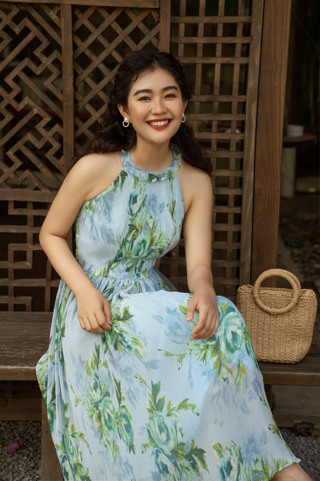 OLV - Đầm Clematis Halter Dress