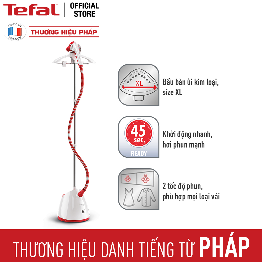 Bàn ủi hơi nước đứng Tefal IT2440E0- 1800W - Hàng chính hãng