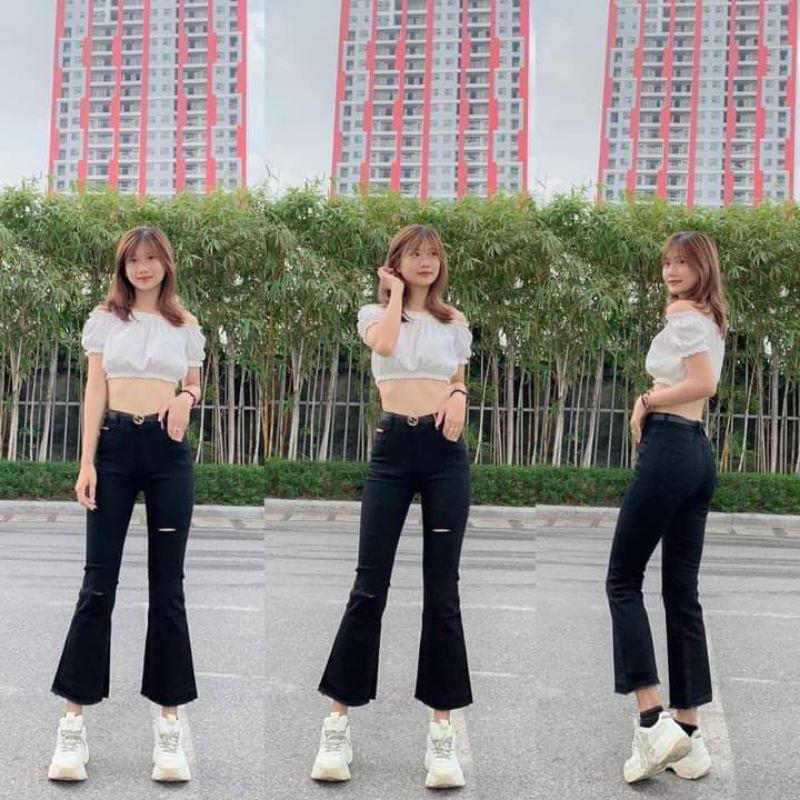 Combo 7 quần jeans nữ sale