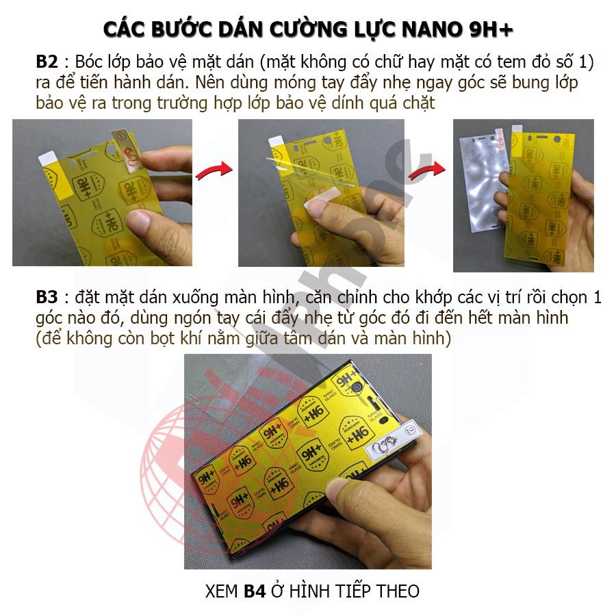 Dán cường lực dẻo nano trước, sau  dành cho Sharp 509SH