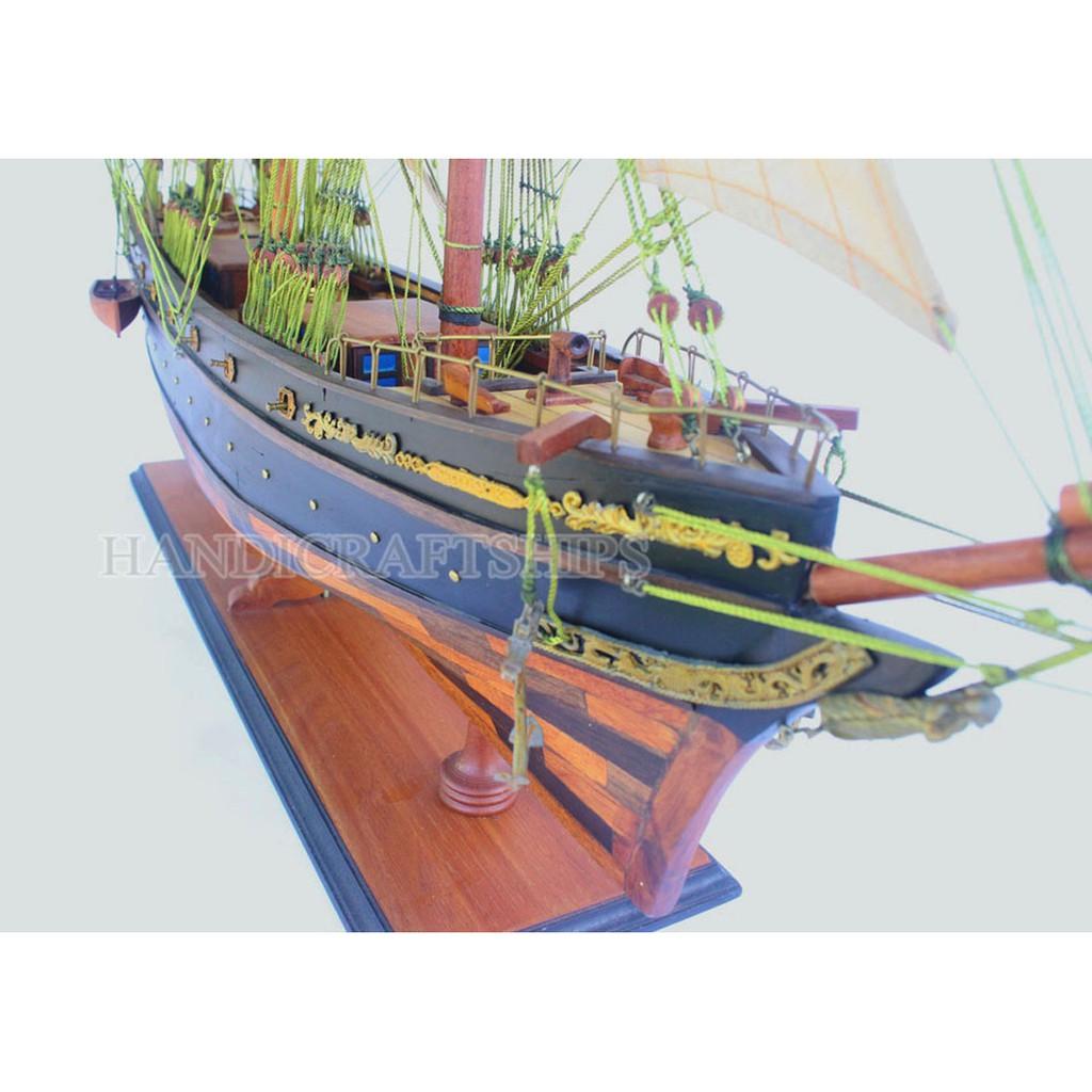 Thuyền gỗ trang trí Cutty Sark 80 ghép