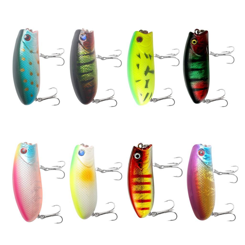 Artificial Hard Fake Bait Buoyant Bionic Bait High Quality Metal and HCS Material Fake Fishing Lures with 3D Lifelike Eyes