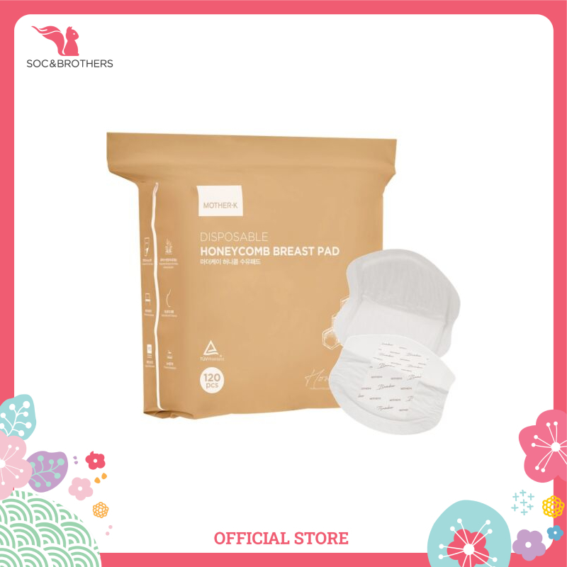 Lót thấm sữa tổ ong 3D Mother-K 120c