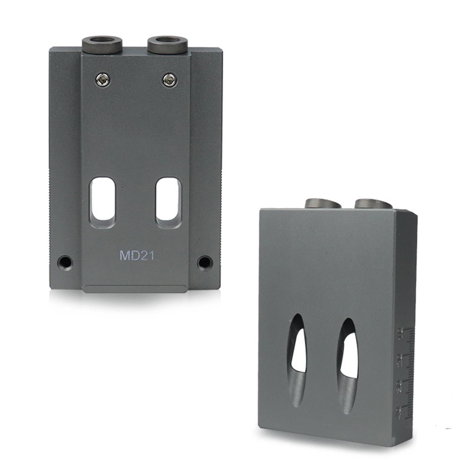 Hole Doweling Jig Adjustable Puncher Locator Hole Locator for Woodwork
