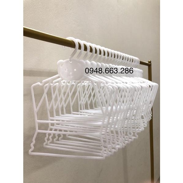 Móc treo quần áo trẻ em-móc bộ trẻ em--móc bộ trẻ em size 1-3 tuổi và 4-7 tuổi-đầu móc xoay 360 độ