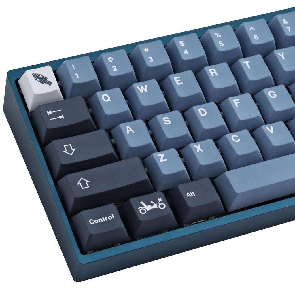 GMK Apollo Keycap, 139 phím PBT Keycaps Cherry Profile DYE-SUB Cá nhân hóa GMK Keycaps cho bàn phím cơ