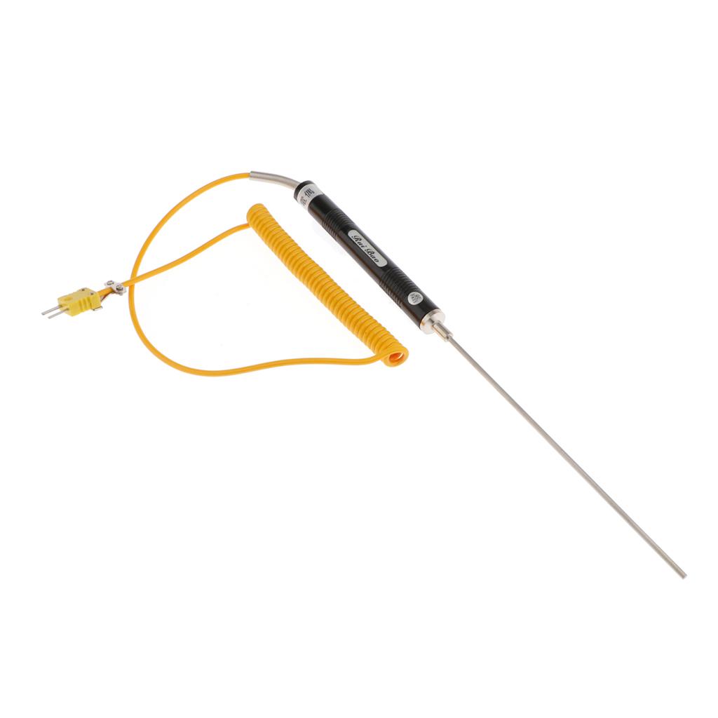 K-Type Thermocouple Temperature Probe, Stainless Steel Probe In Temperature Range -50-500 2m