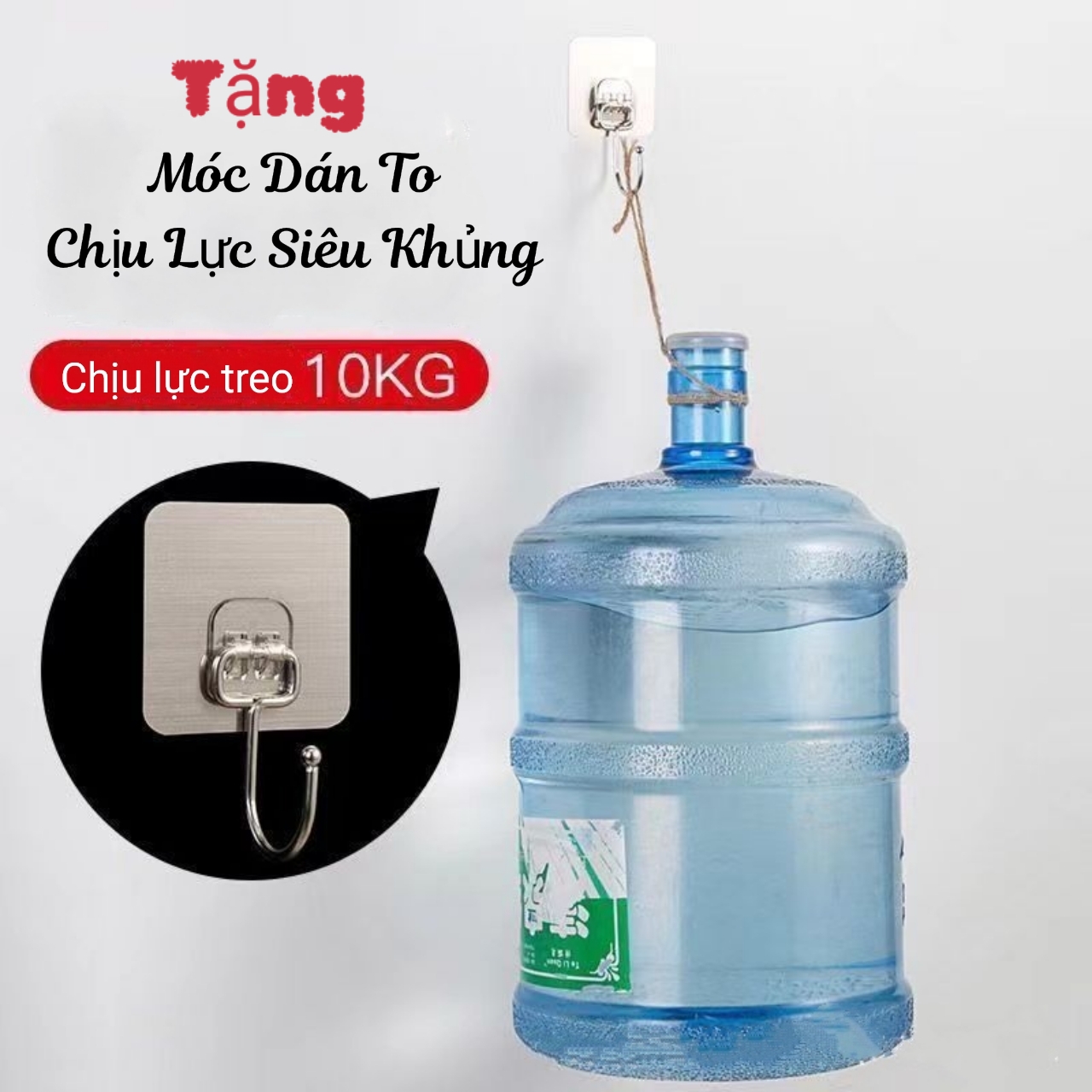 ( Hàng Cao Cấp ) Móc phơi quần áo inox có khóa móc treo chắc chắn - 10 kẹp được phủ nhựa chống sầy xước khi phơi đồ ( tặng móc dán inox to )