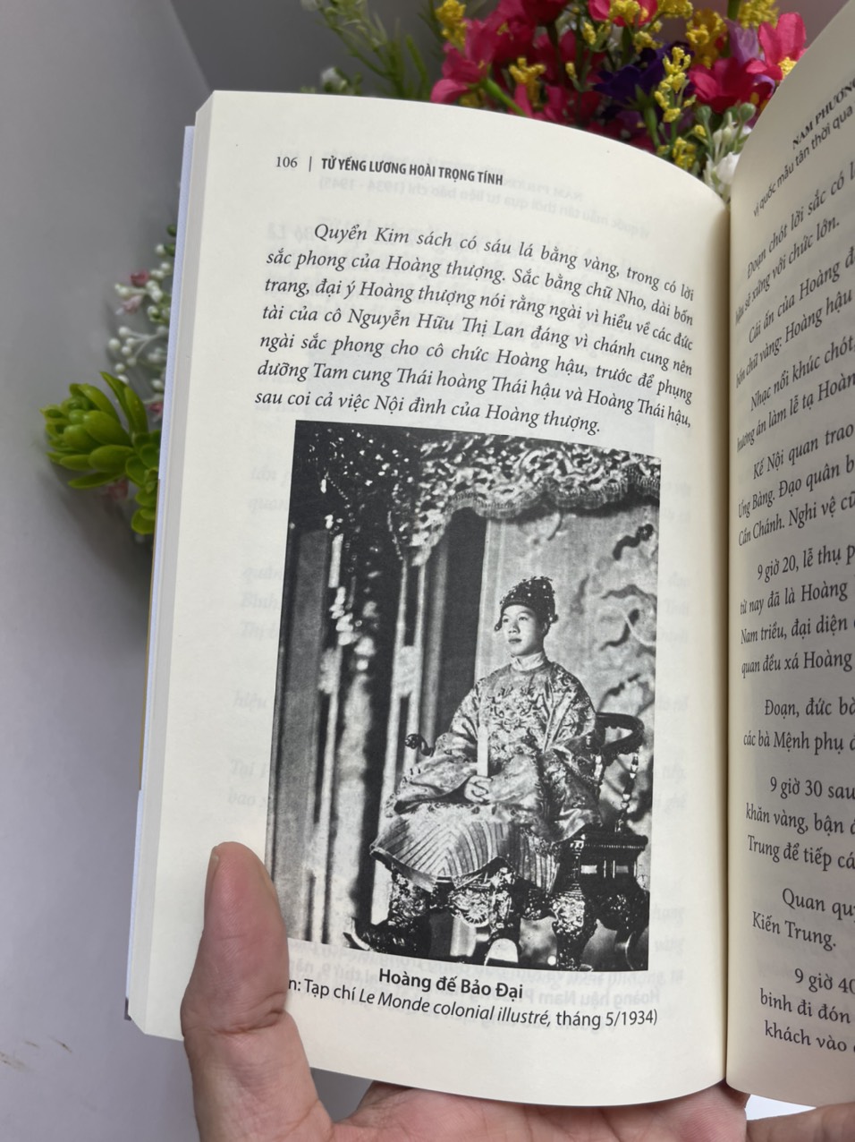NAM PHƯƠNG HOÀNG HẬU - Vị Quốc Mẫu Tân Thời Qua Tư Liệu Báo Chí - Tử Yếng Lương Hoài Trọng Tính – NXB Tổng hợp TP. Hồ Chí Minh
