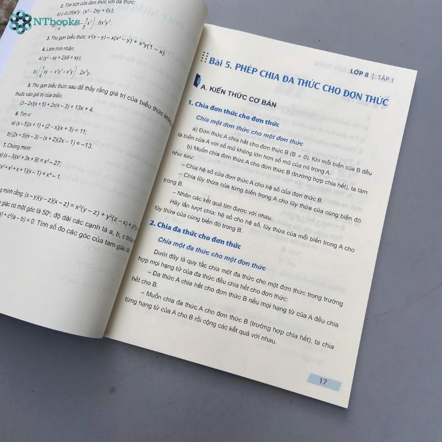 Sách Rèn Kĩ Năng Giải Toán Lớp 8 Tập 1