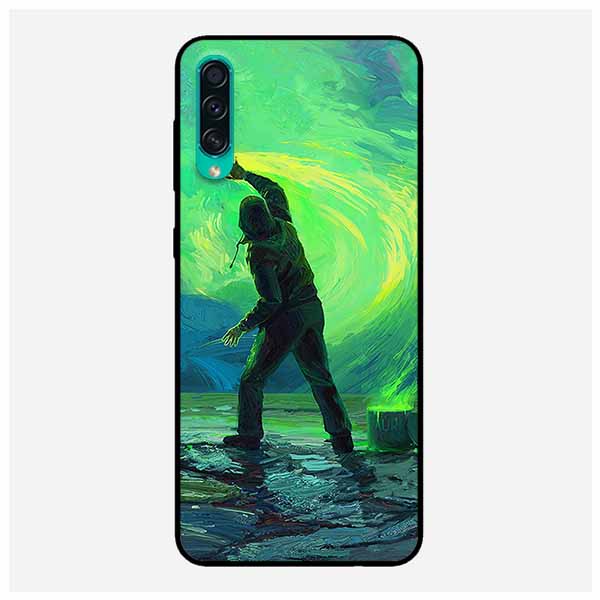 Ốp Lưng in cho Samsung A30s Mẫu Cô Gái Đội Nón - Hàng Chính Hãng