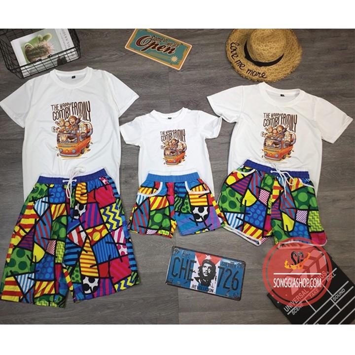 Set đồ đi biển cho gia đình - có đủ size áo quần
