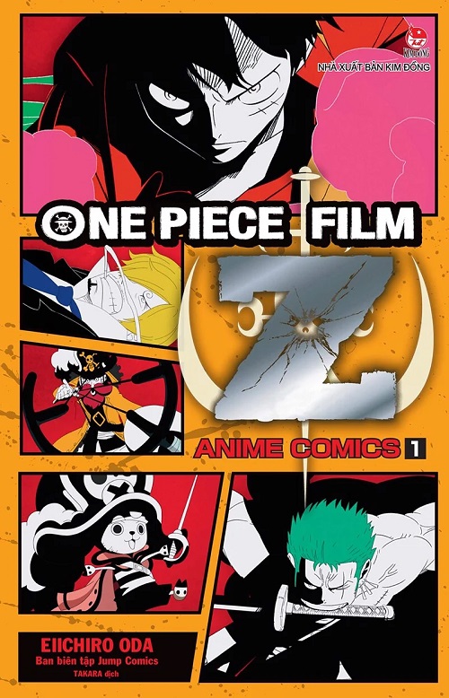 Sách - Anime Comics: One Piece Film Z