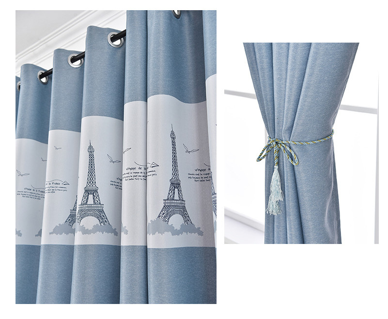 RÈM CỬA THÁP PARIS SIZE 1M NGANG X 2M CAO ( 1 TẤM )