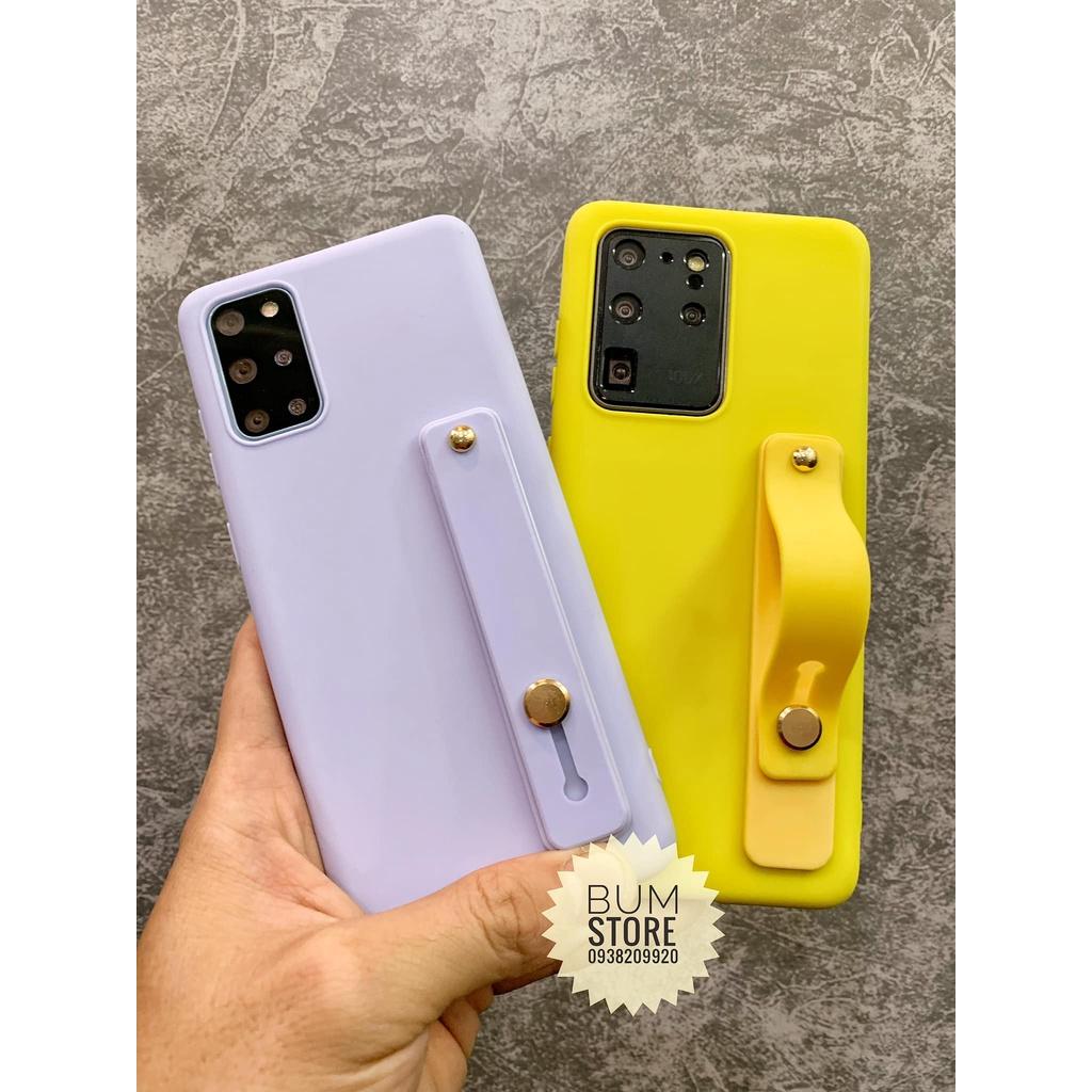 Ốp silicon dẻo kèm dây xỏ tay cho samsung galaxy Note 10 / Note 10 plus / S10 / S10 Plus / Note 9 / Note 8 / S9+ / S8+