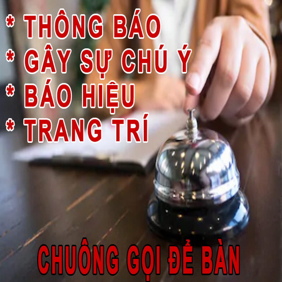 Chuông Bấm Để Bàn Dành Cho Khách Sạn Nhà Hàng Tăng Tính Chuyên Nghiệp Sang Trọng