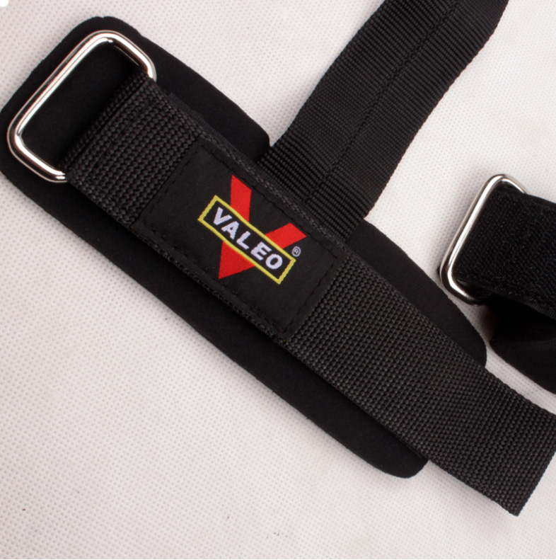 Dây Kéo Lưng Cao Cấp VALEO - Mẫu dây kéo tạ đơn giản gồm 3 màu: đỏ, xanh, đen - Chất liệu dây cotton + ribbon dẻo dai, bền bỉ, an toàn khi tập nâng tạ