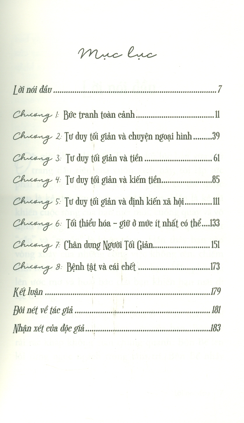 Người Tối Giản