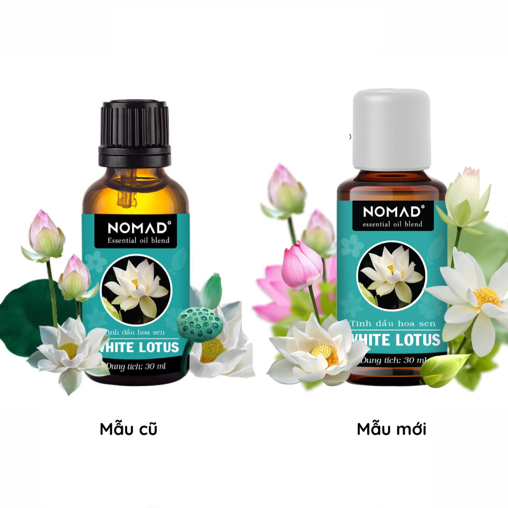 Tinh Dầu Sen Trắng Nomad White Lotus Essential Oil Blend