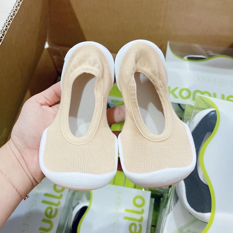 MADE IN KOREA GIÀY TẤT CHO BÉ CƯNG FLAT BEIGE