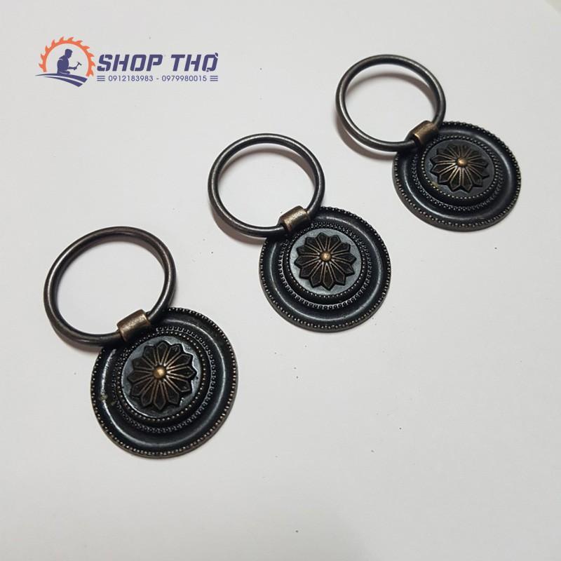 Tay kéo giả cổ B087 màu đồng đỏ