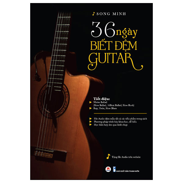 Hình ảnh Cuốn Sách Về Âm Nhạc: 36 Ngày Biết Đệm Guitar 