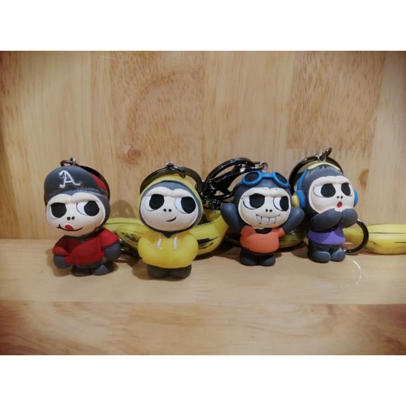 MÓC KHÓA CON KHỈ TRÁI CHUỐI CUTE