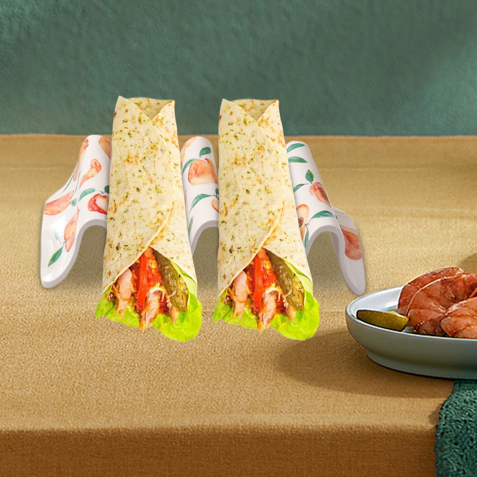 Taco Tray  Pancake Rack Multiple for Sandwiches Hot Dogs