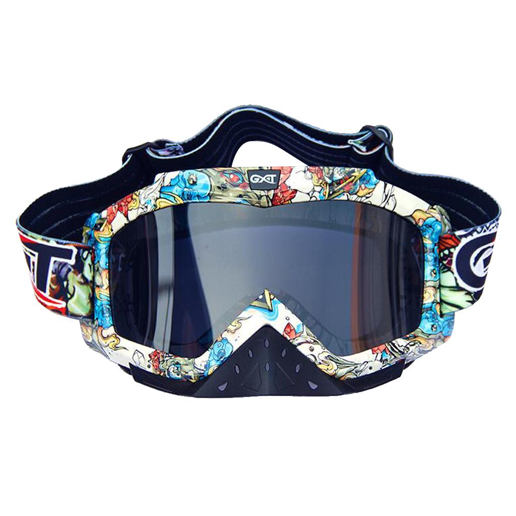 Motorcycle Windproof Anti-Fog Goggles Skiing Snowboard Glasses